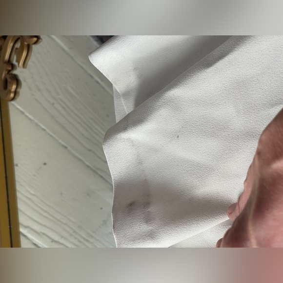 Alice + Olivia NWT Size 4 Lavera Jumpsuit in Off White Bridal *see notes* - Picture 12 of 13